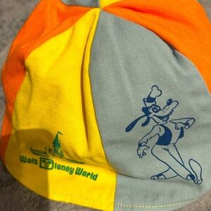 Walt Disney infant/child Hat with Orange, Yellow, and Gray Panels